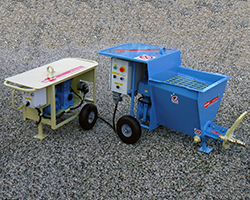 single-phase small plastering machine for traditional mortar FC 50.